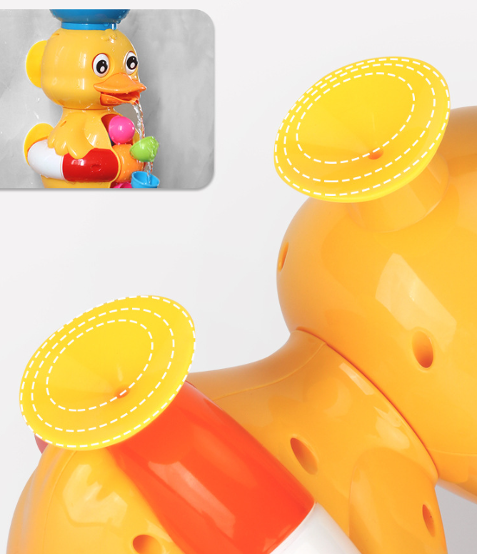 Colorful Duck Bath Water Toy