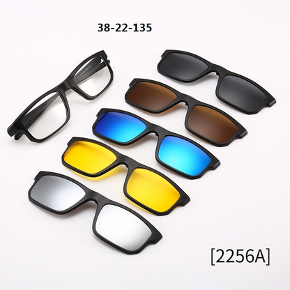Premium Polarized Sunglasses with Magnetic Lenses
