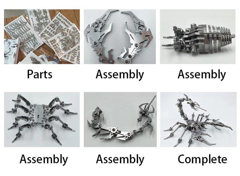 Cool 3D Scorpion Jigsaw Puzzle Toy