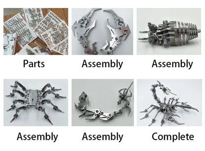 Cool 3D Scorpion Jigsaw Puzzle Toy