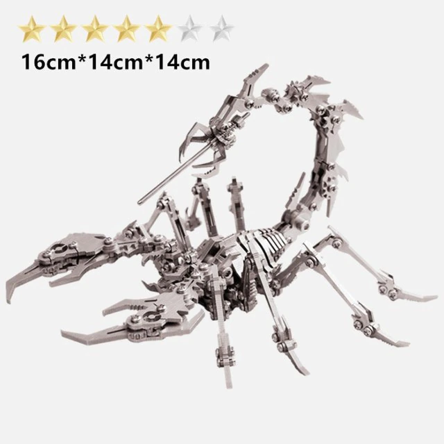 Cool 3D Scorpion Jigsaw Puzzle Toy