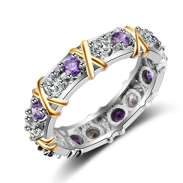 Unique Handcrafted Eternal Zircon Stone Ring