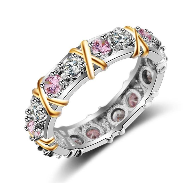 Unique Handcrafted Eternal Zircon Stone Ring