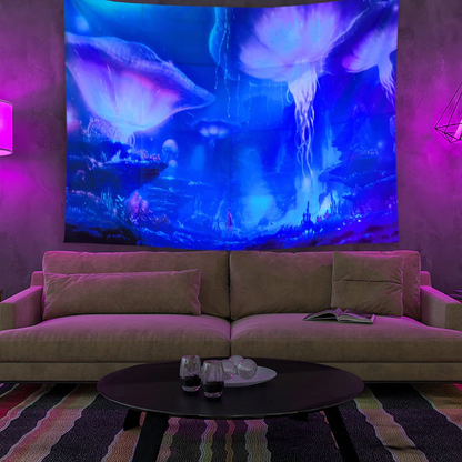 Vibrant Colorful Wall Hanging Tapestry