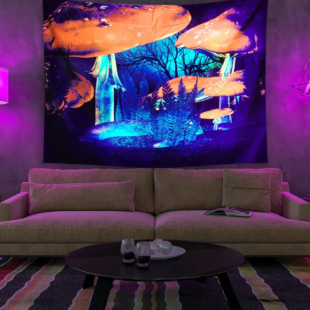 Vibrant Colorful Wall Hanging Tapestry