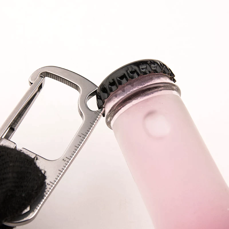 Durable Pocket Multi Tool Keychain Bottle Opener