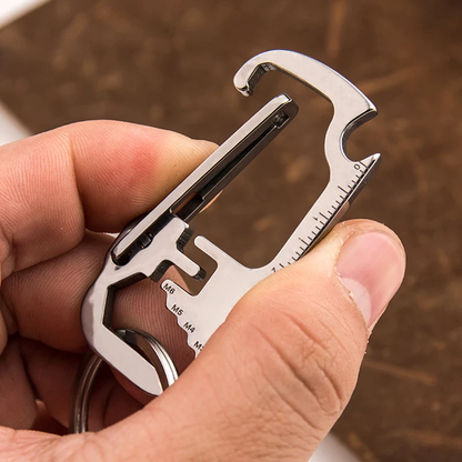 Durable Pocket Multi Tool Keychain Bottle Opener