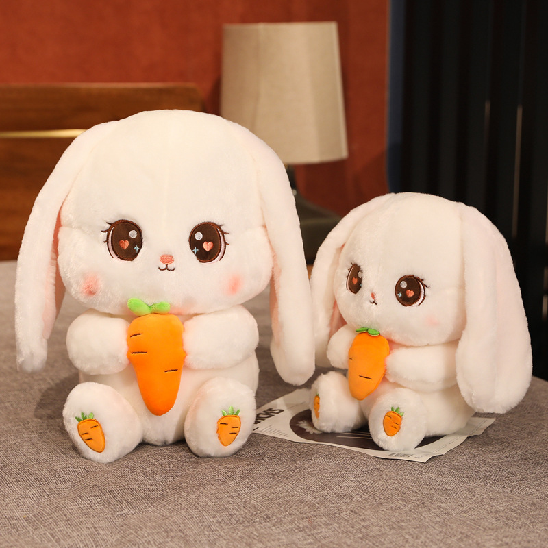 Soft Cute Bunny Long Ear Cushion Pillow