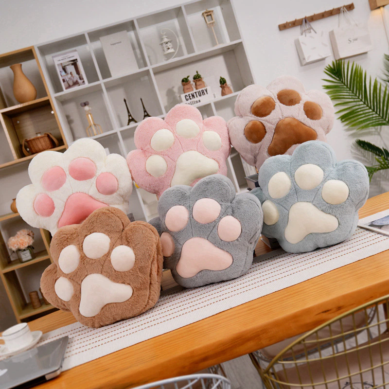 Soft Plush Animal Hand Warmer Cushion