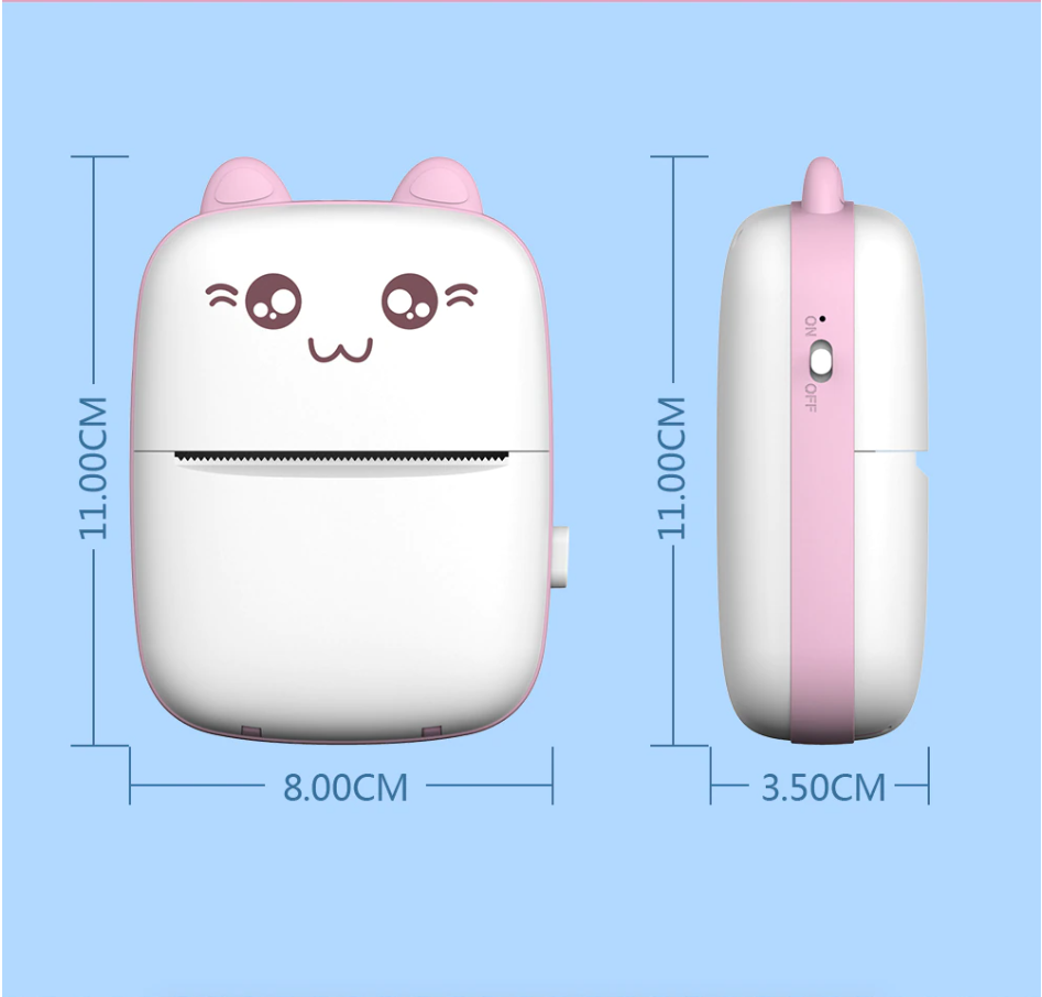 Compact Pet Thermal Wireless Label Printer