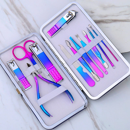 Premium Stainless Steel Nail Care Kit
