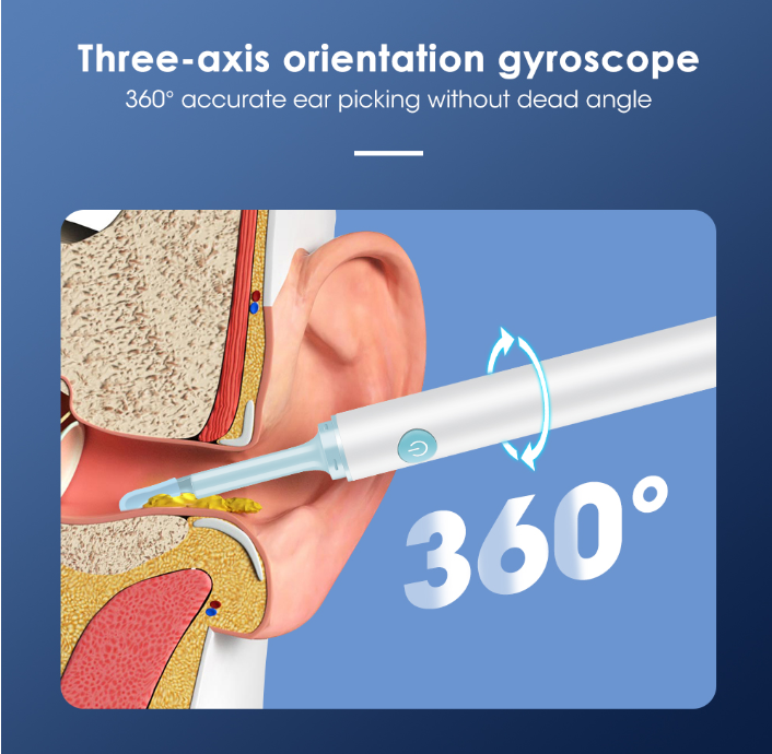 Wireless Soft Ear Cleaning Tool