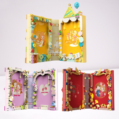 Small Colorful Interlocking Brick Sets