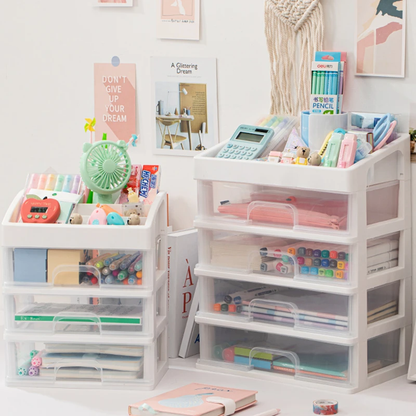 Befez | Compact Office Desk Storage Container Box