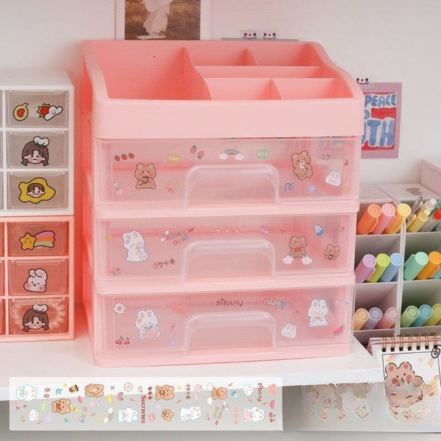Befez | Compact Office Desk Storage Container Box
