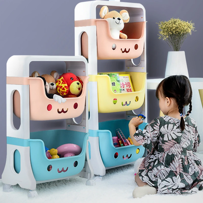 Space Saving Foldable Heavy Duty Shelving Unit Rack