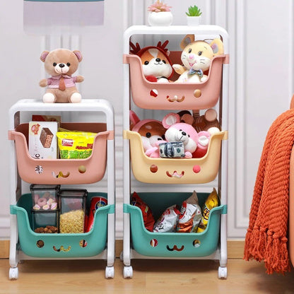 Space Saving Foldable Heavy Duty Shelving Unit Rack