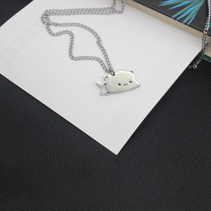 Adorable Kitty Magnet Pendant Necklace