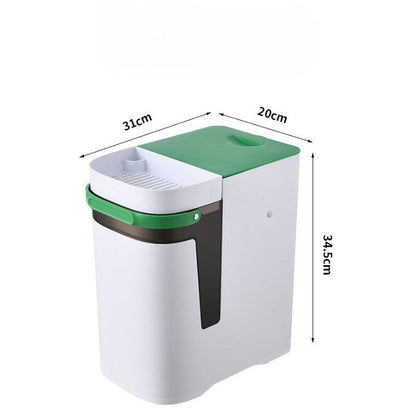 Dual Compartment Simple Recycling Bin