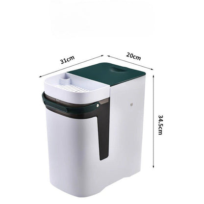 Dual Compartment Simple Recycling Bin