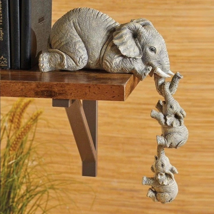 Adorable Elephant Figurine Home Decoration - Befez