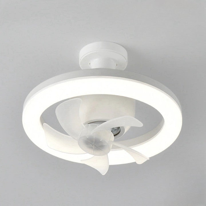 Dual Function Rotating LED Ceiling Fan Light