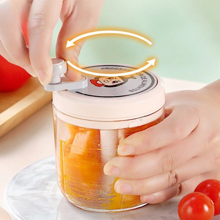 Easy Manual Quick Veggie Garlic Chopper
