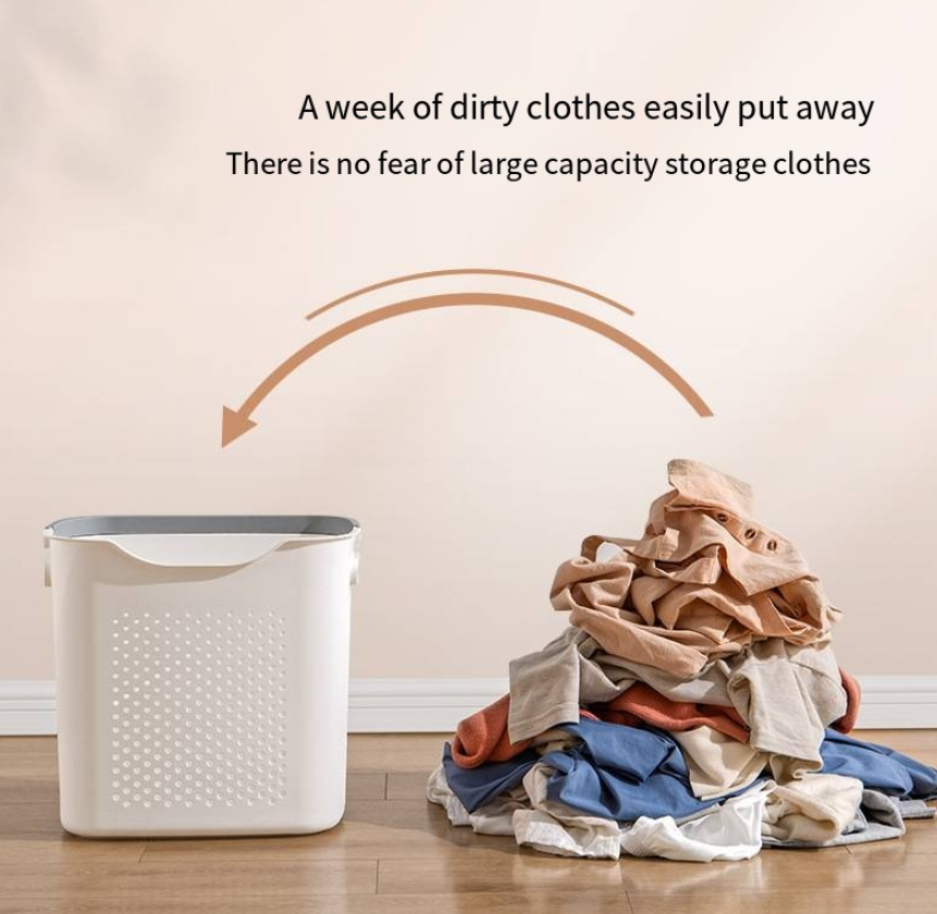 Sturdy Folding Japanese Laundry Hamper