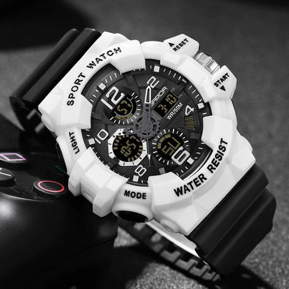 Tough Waterproof Tactical Digital Watch