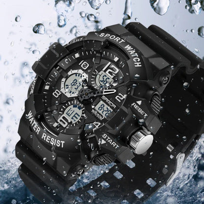 Tactical Rugged Water Resistant Digital Watch