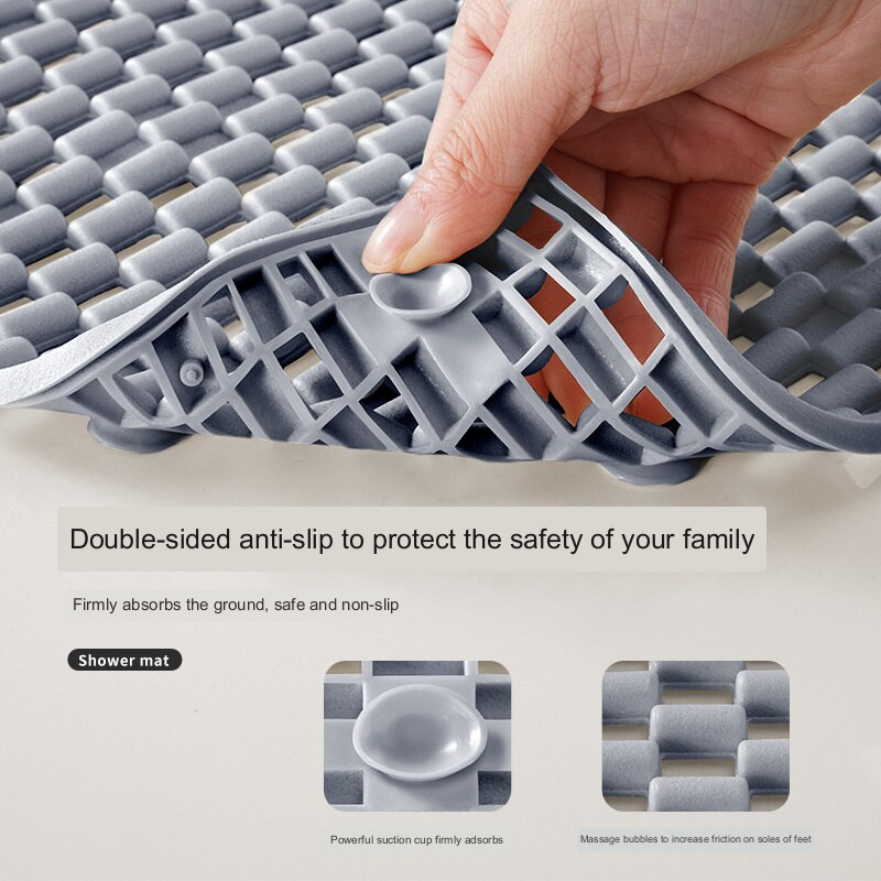 Non-Slip Ventilated Waterproof Bath Mat