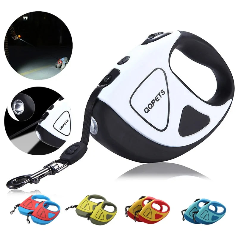 Reflective LED Dog Leash with Safety Light - Befez