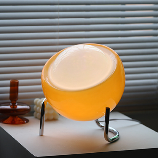 Vintage Glass Desk Lamp Soft Nordic Nightlight - Befez