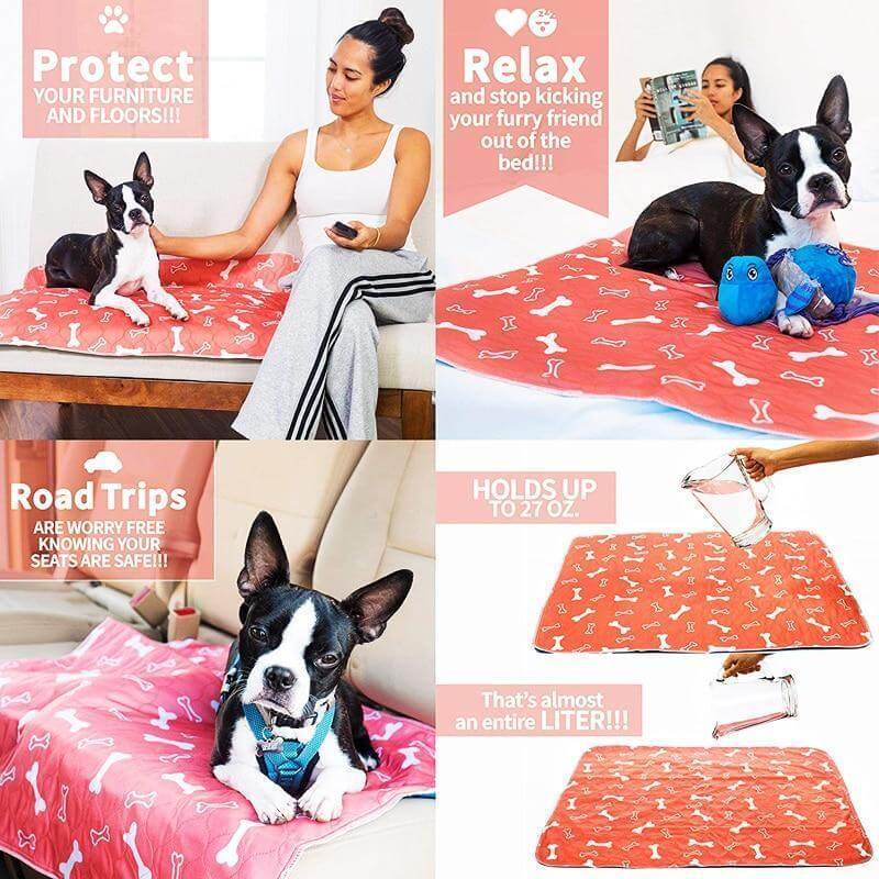 EcoFriendly Dog Pads - Reusable Pet Training