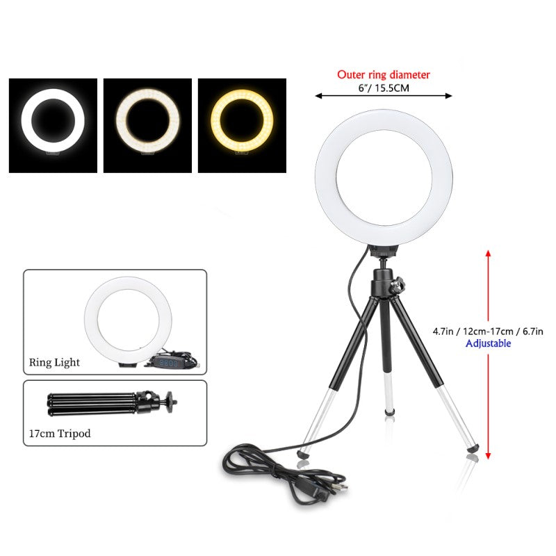 Softbox LED Ring Light for Perfect Portrait Photos