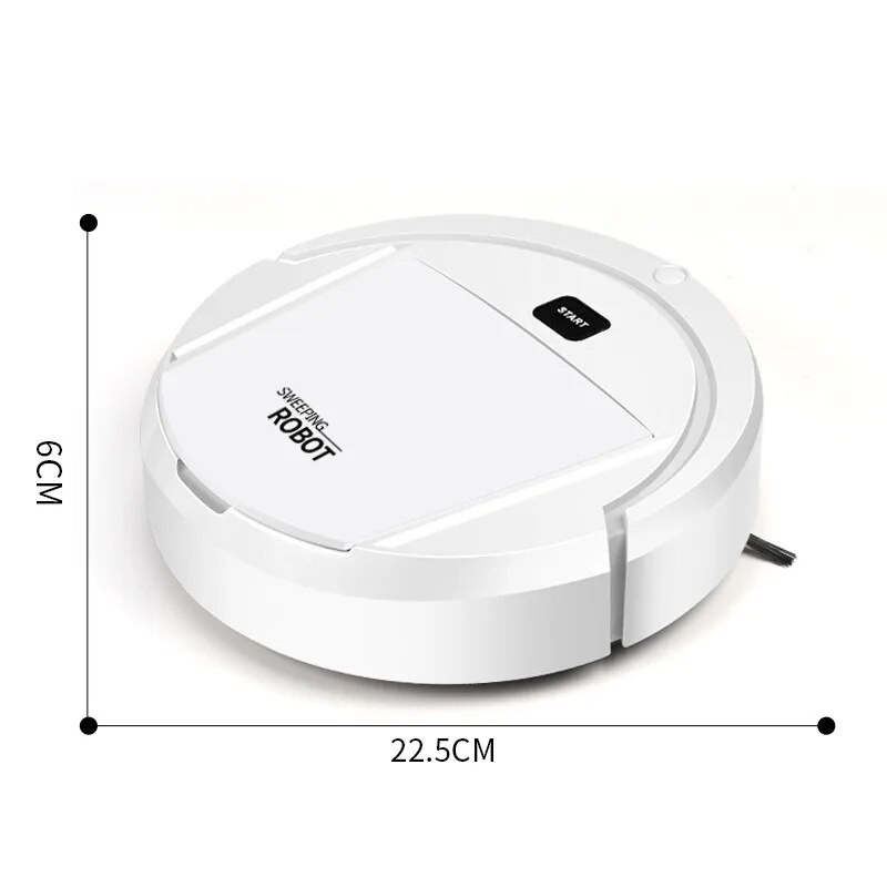 Ultra Quiet 3-in-1 Robotic Vacuum Cleaner