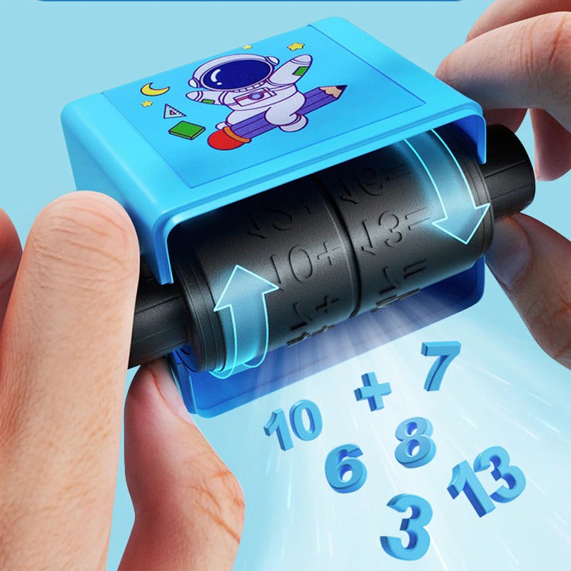 Fun Math Educational Stamp for Kids