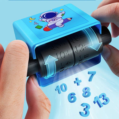 Fun Math Educational Stamp for Kids