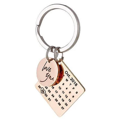 Mini Daily Planner Keychain
