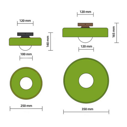 Circular Modern Ceiling Light Fixture