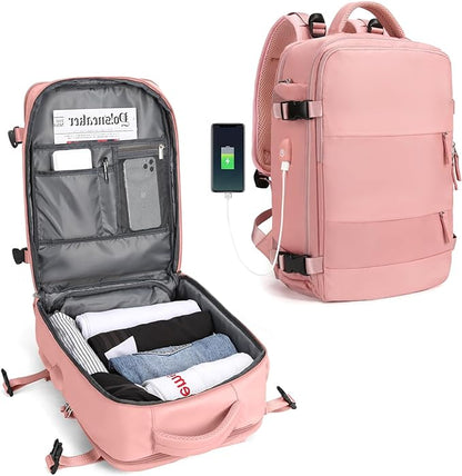 Tough Travel Backpack with USB Charger Port