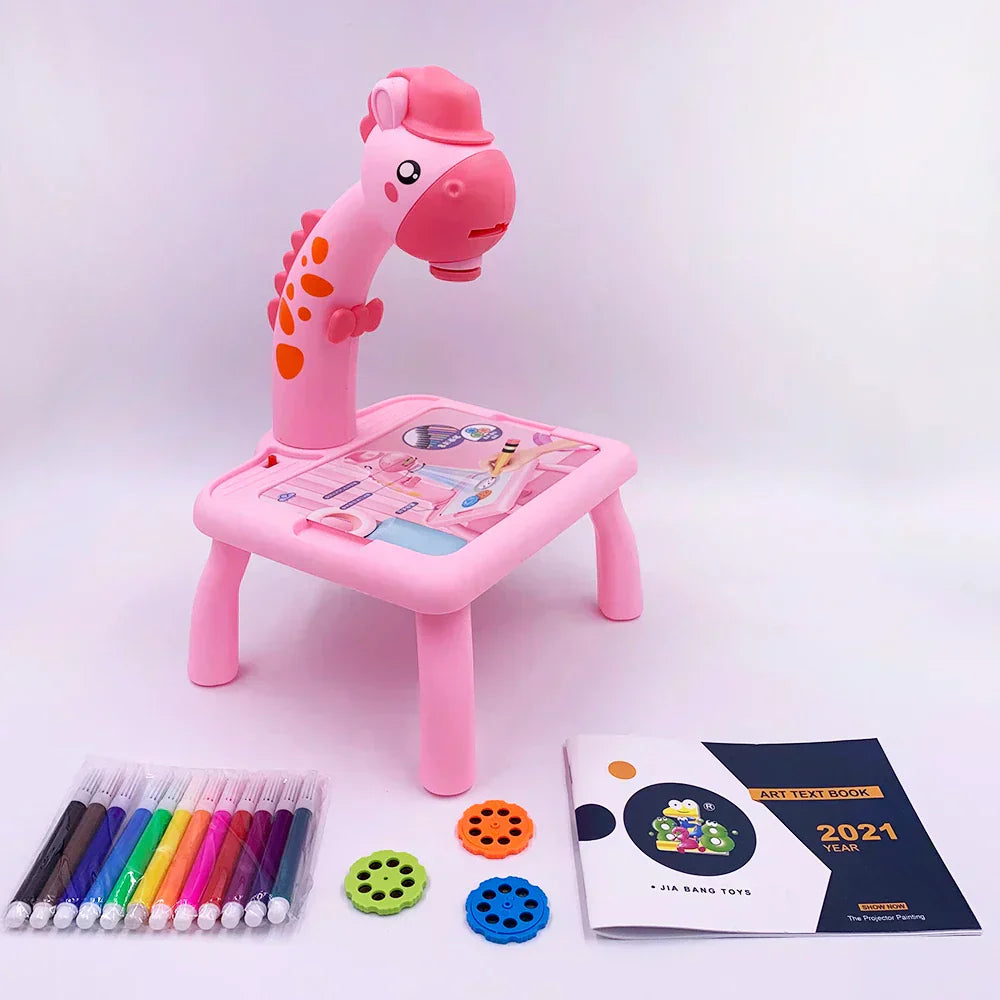 Fun Kids Art Drawing Board with 12 Piece Set - Befez