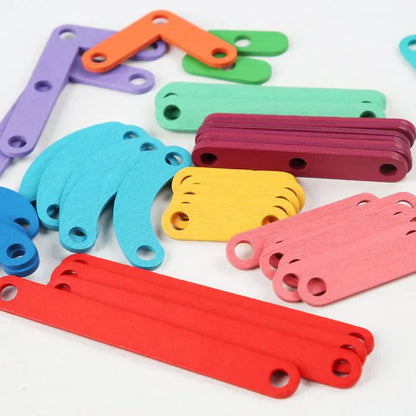 Fun Wooden Puzzle Board Game