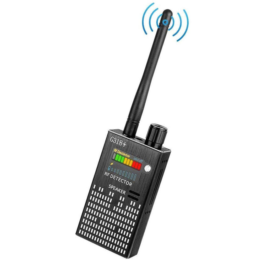 Spy Camera Detector with RF Signal Alert and Laser Scan