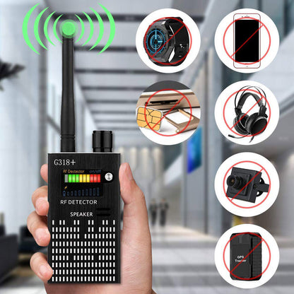 Spy Camera Detector with RF Signal Alert and Laser Scan - Befez