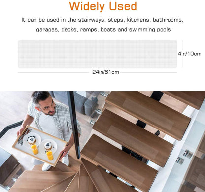 Indoor Stair Treads Clear Non Slip Step Strips