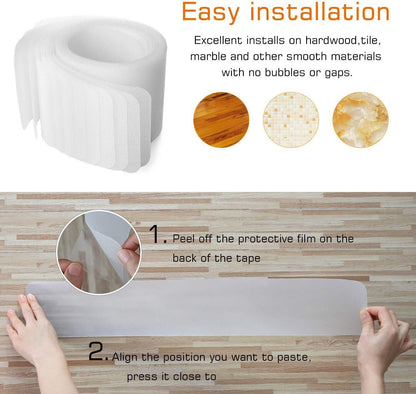 Indoor Stair Treads Clear Non Slip Step Strips