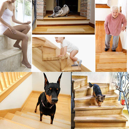 Indoor Stair Treads Clear Non Slip Step Strips