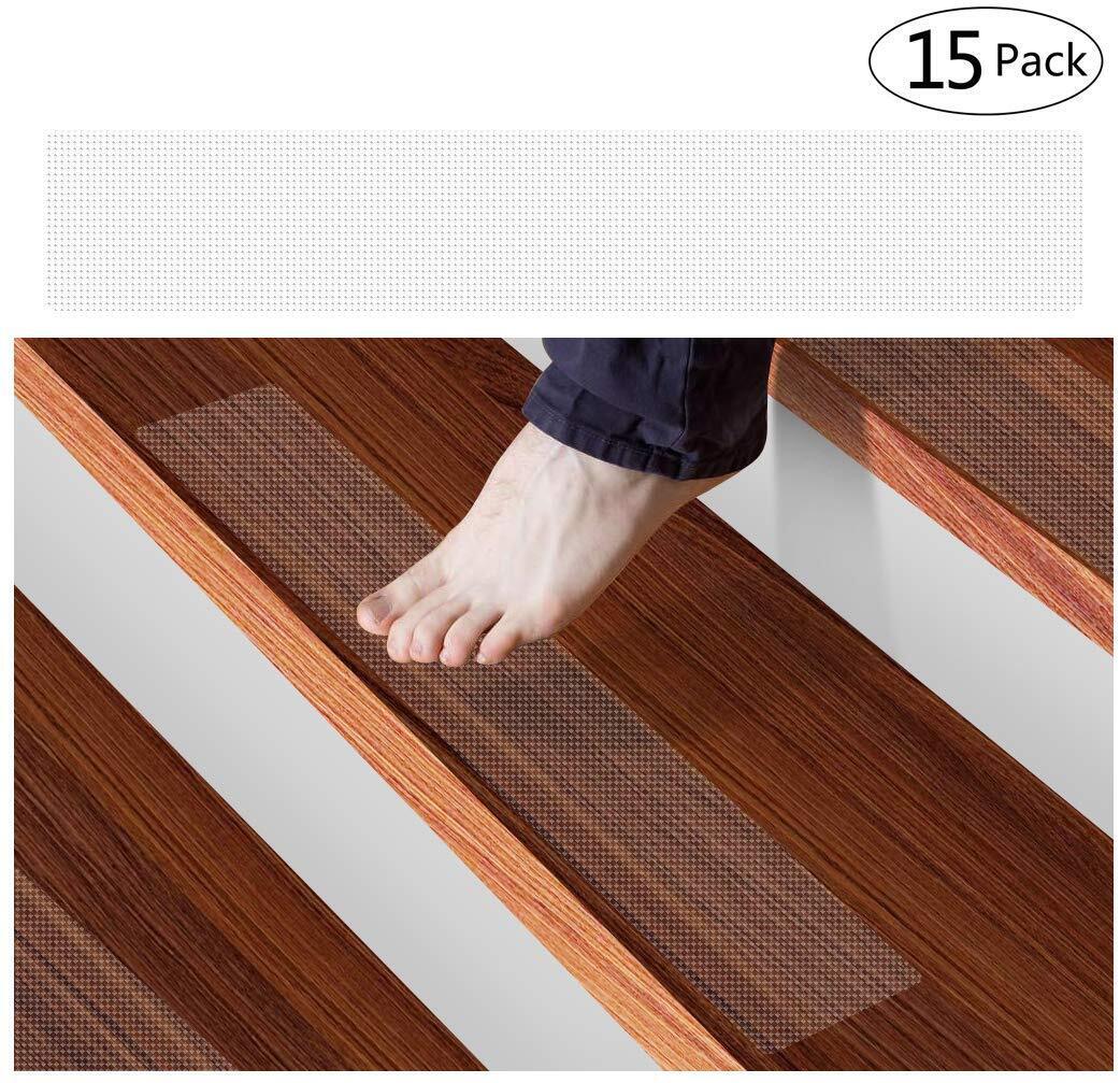 Indoor Stair Treads Clear Non Slip Step Strips