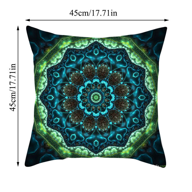 Soft Square Home Decor Pillow Cover 18